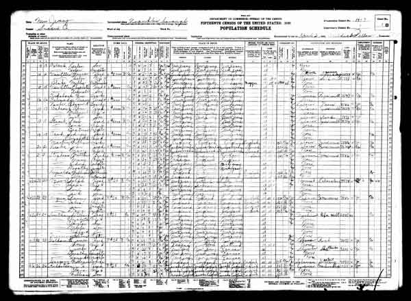 Copy of Census Record
